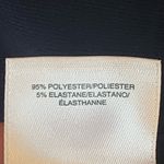 Anne Klein  Top 1X Navy Blue Casual Blouse Gold Button Short sleeve Shirt Photo 4