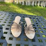 Veronica Beard Gaffney Sandal in Sand/Topaz size 5 Photo 1