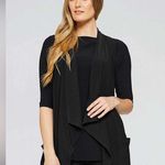 Sympli Women’s Vest Black Sleeveless Long Tunic Stretch Polyester Key Vest Size4 Size 4 Photo 7