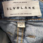 SLVRLAKE $299 Tyler Frayed Hem Straight Leg Jeans Size 27 Blue Photo 8