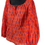 Tory Burch Evelina Tunic Floral Print Top Photo 3