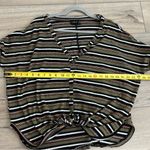 Urban Outfitters UO Out From Under Thermal Tie Up Stripe V Neck Long Sleeve Cardigan Green S Photo 7