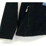 Lands' End Womens S Thermacheck 300 Fleece Jacket Black Full Zip Fall Gorpcore Photo 2