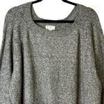 Market & Spruce Gray Crew Neck WGS10510-PL Soft Sweater Side Slits Women’s 3X Photo 1