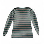 Hollister Co. shimmery striped long sleeve top- M Photo 1