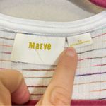 Anthropologie Maeve Leila Striped Cap Sleeve Wrap Top Size XS Photo 3