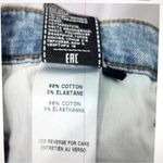 7 For All Mankind High Waist Skinny Jean
Exposed Button Fly in light wash Sz 29 Photo 15