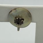 Vintage Abalone Shell Button Clip Photo 1