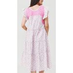 J. Marie Rosalee Midi Pink Dress NWT Sz. S Photo 1