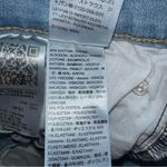 Levi's ' Women's Denim Jean Shorts Size 31 Mid Length Zip Fly Cuffed Light Wash Photo 4