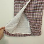 Madewell Sarong Midi Skirt in Rainbow Gingham size 2 Photo 5