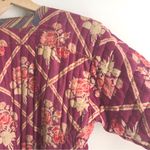 Vintage Afghan/Uzbek Silk Chapan Robe Patchwork Floral & Ikat | Collectors Piece Photo 3
