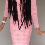 Target House of Aama pink polka dot dress Photo 1