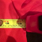 Dana AshleyVintage Red Button Down Collard Shorts Sleeves.Pleated Blouse Sz 10. Photo 15