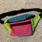 Amazon 80s themed neon color Fanny pack  Photo 1