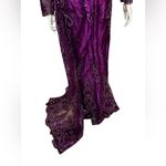Unbranded Glamorous Elegant Purple Sequined/Jeweled Evening Formal Gown Size XL Photo 12