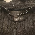 Skull Cashmere 💕💕 Allison Long Slub Linen Ribbed Duster Cardigan ~ Black XS NWT Photo 12