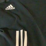 Adidas  Size Small Black Leggings with White Logo. Preloved Photo 3