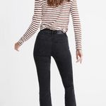 Madewell Cali Demi-Boot Jeans in Bellspring Wash with Button-Front Photo 3