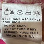 Princess Polly  Elmer Ruched Lined Mini Dress Pink & White Floral‎ Size 0 Photo 14