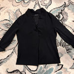 Elegant Ashley Blue Black Women's cover up shirt Photo 0