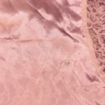 Victoria's Secret Vintage gold label  Sleep Shirt Pajamas button white silky sm Photo 4