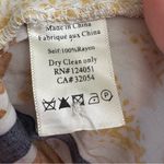 ANTHROPOLOGIE THE ODELLS Nouveau Shirt dress Patch mixed pattern Size Medium Yellow Photo 7