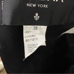 MODELLO GIULIETTA NEW YORK MADE IN ITALY 100%COTTON W/100%SILK LINING plunging Black Size 6 Photo 10