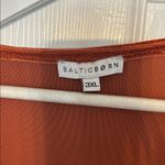 Baltic Born  Meghan Velvet Wrap Maxi Dress in Rust Photo 4