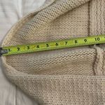 7 For All Mankind Alpaca Wool Blend Cream Knit Shrug Sweater Womens Size Medium Photo 9