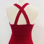 American Apparel  deep V-neck knit dress NEW Photo 3