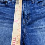 Madewell High-Rise Denim Shorts Women 27 Blue Wide Opening Raw Hem Stretch F7019 Photo 9