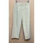 Avec Les Filles Green Cropped Wide Leg Career Dress Pants Womens Size 4 Photo 0
