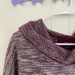 Calvin Klein women’s performance knit cowl neck sweater — small Photo 2