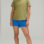 Lululemon Lightweight Stretch Running Short Sleeve Shirt Top Bronze Green 6? Photo 1