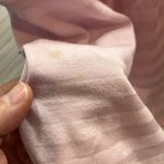 DKNY (City) Cami Top Shark Bite Hem Pink Stripes-Large Photo 2