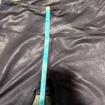 Zella  Glossy Black Active Leggings Photo 4