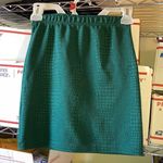 Pretty Little Thing Mini Green Skirt Women Size 4 Photo 1