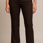 Tahari Women’s Brown Straight Leg Dress Pants Size 2 | Career Trousers Workwear Photo 0