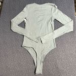 Free People Intimately  Long  Sleeve Thumbhole Cuff Bodysuit Photo 5
