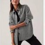 Athleta  Textured Shirt Jacket Sz 2 X NWT Photo 2