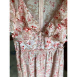 Storia  Ruffle Floral Mini Dress Romantic Cottagecore Spring Wedding Brunch Boho Photo 7