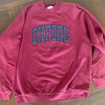 Vintage Oxford University Sweatshirt Purple Size L Photo 1