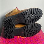 Tory Burch  thea shearling boots size6 color/rhum natural 202 rubberized leather Photo 7