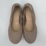 Cole Haan Shoes Size 7 Ballet Flats Taupe Silver Elastic Stretch Classic Office Photo 14