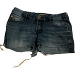 Dear John  Black Jean Shorts Distressed Cut-Off‎ Style Photo 0