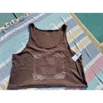 Aerie NWT American Eagle “Stay True” Cropped Tank Top - Soft Knit Muscle Tee - Size XL Photo 6