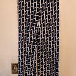 Monteau  Los Angeles Size small White, Blue & Black Super Soft Wide Leg Pants Photo 0