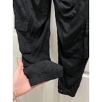 Sundance  Women's Black Eyelet Cargo Pants Size Small Bohemian Vacation Photo 8