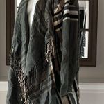 Buffalo ’s I jeans Plaid Fringe Cardigan, Size M Photo 4